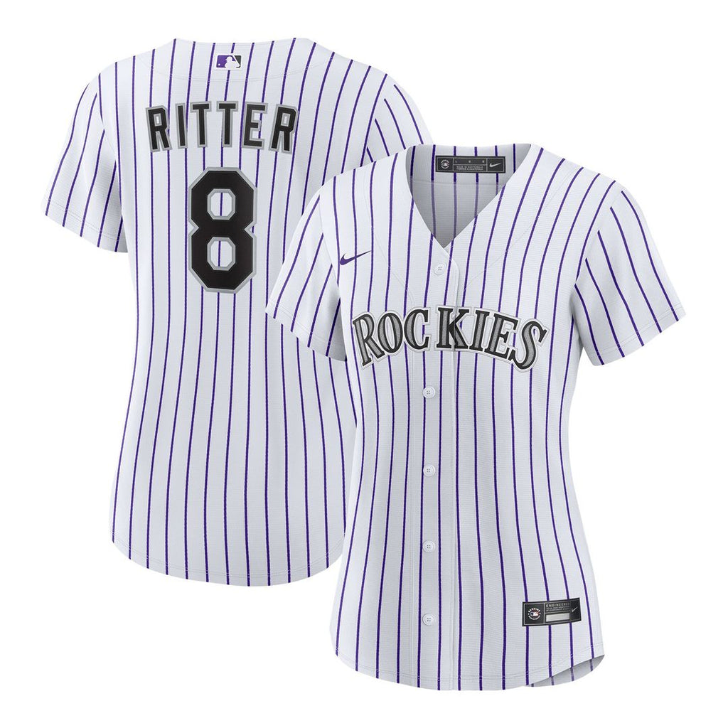 Ryan Ritter Colorado Rockies Nike Women's Home Replica Jersey - White