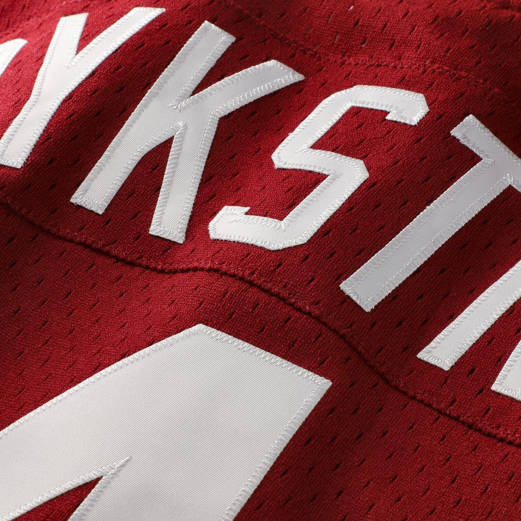 Lenny Dykstra Philadelphia Phillies Mitchell & Ness Authentic Batting Practice Jersey - Scarlet
