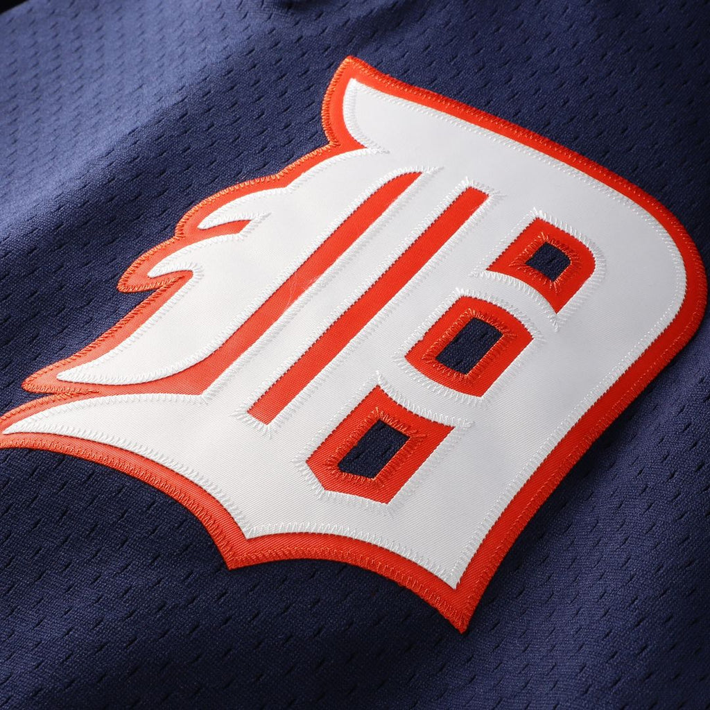 Kirk Gibson Detroit Tigers Mitchell & Ness Youth Cooperstown Collection Mesh Batting Practice Jersey - Navy