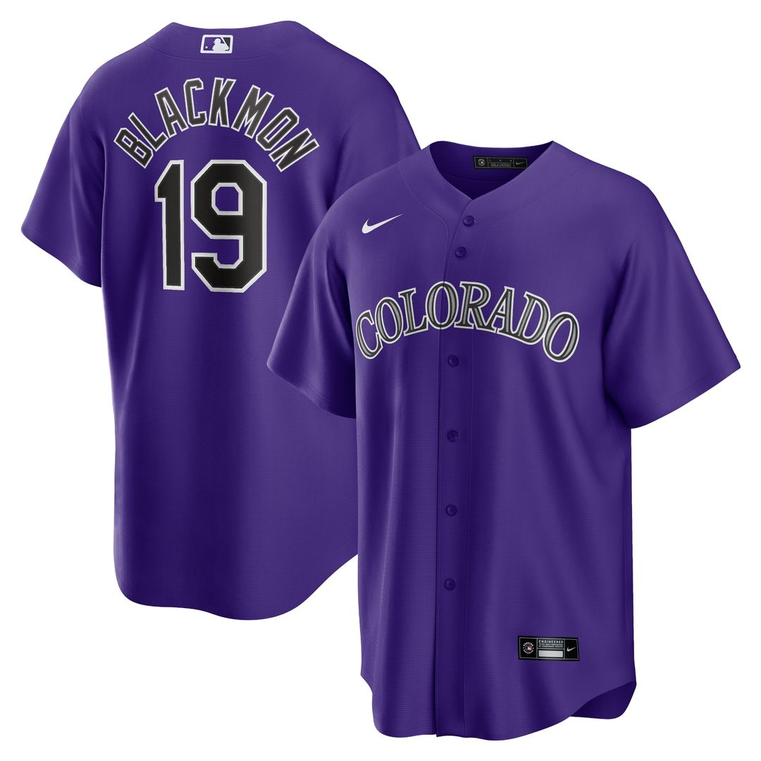 Charlie Blackmon Colorado Rockies Nike Home Replica Player Name Jersey - White