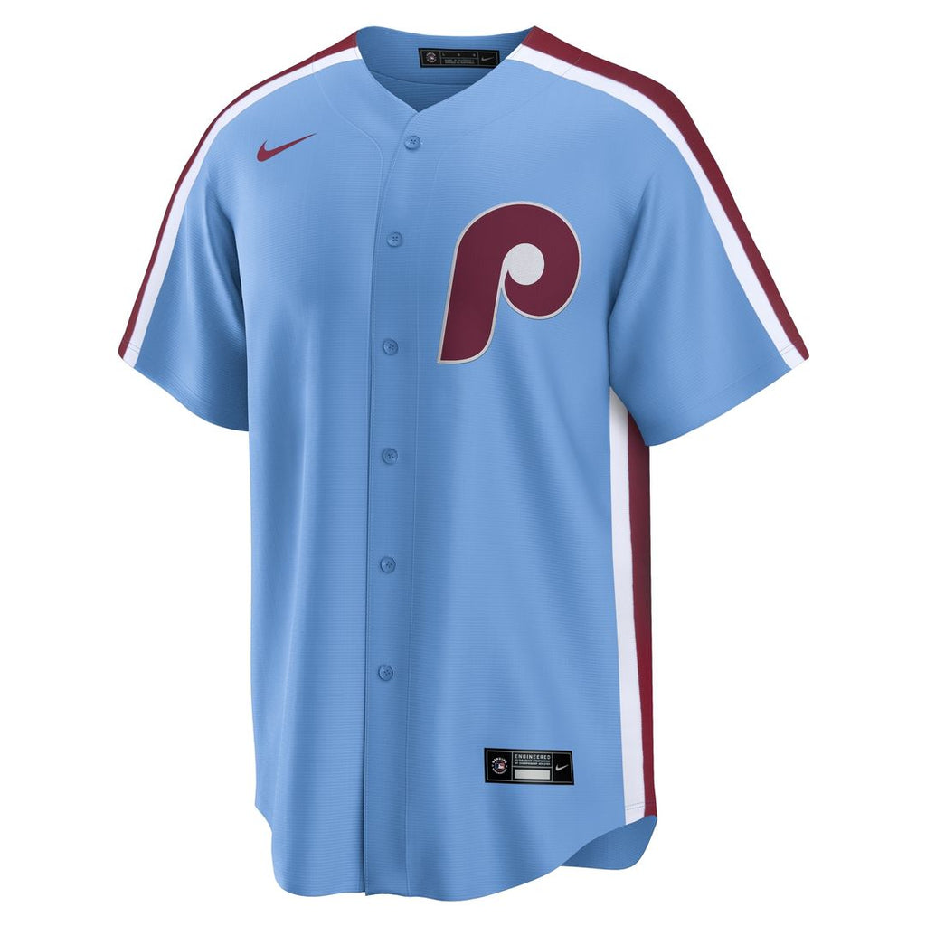 Kyle Schwarber Philadelphia Phillies Nike Alternate, 1st Replica Jersey - Light Blue