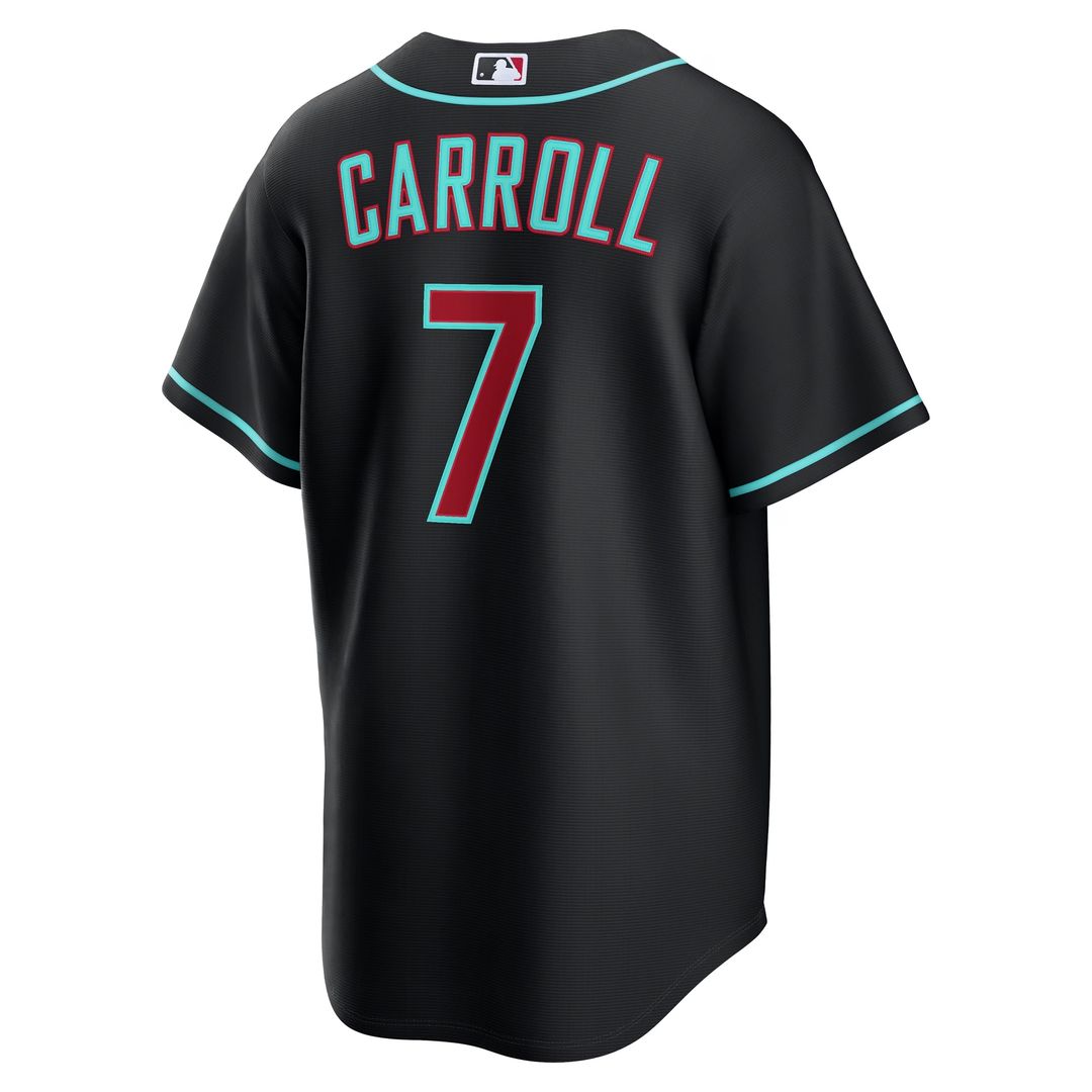 Corbin Carroll Arizona Diamondbacks Nike Alternate Replica Jersey - Black