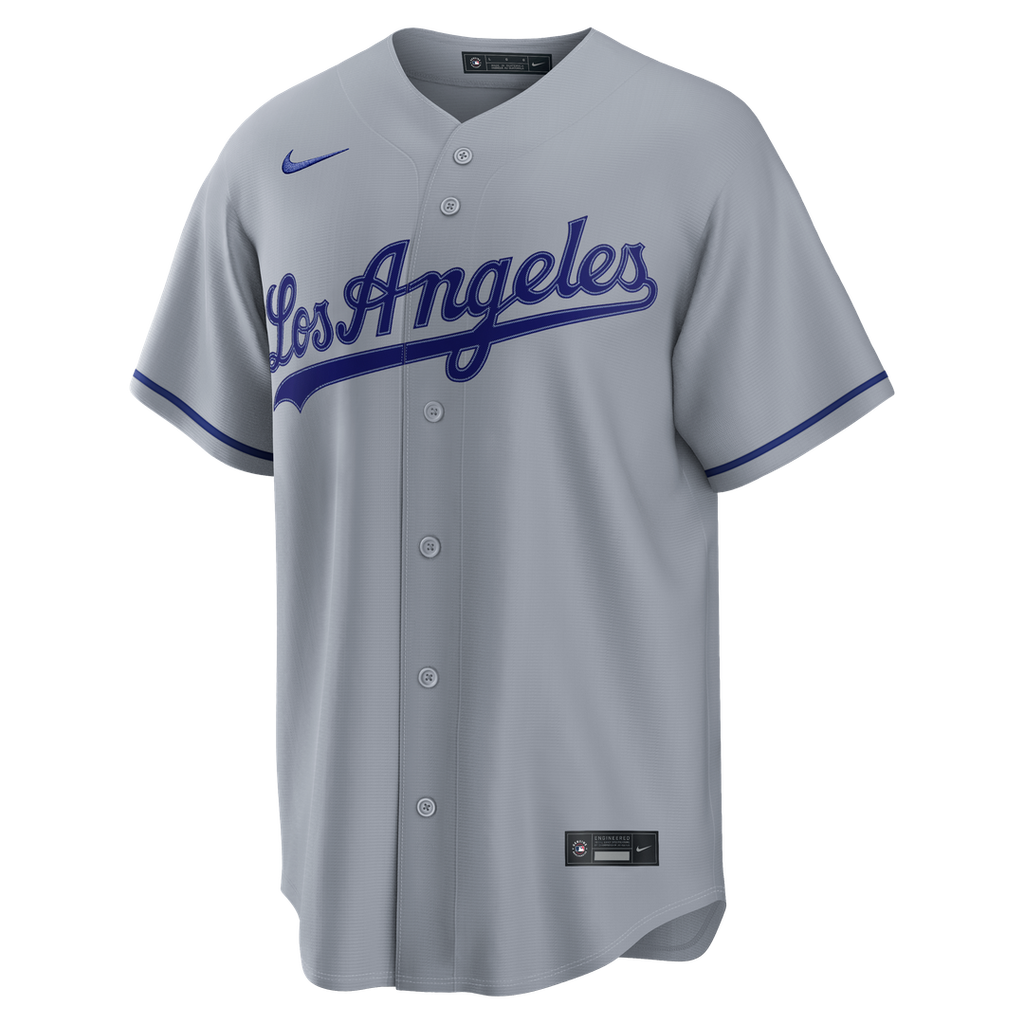 Kyle Tucker Los Angeles Dodgers Nike Road Replica Jersey - Gray