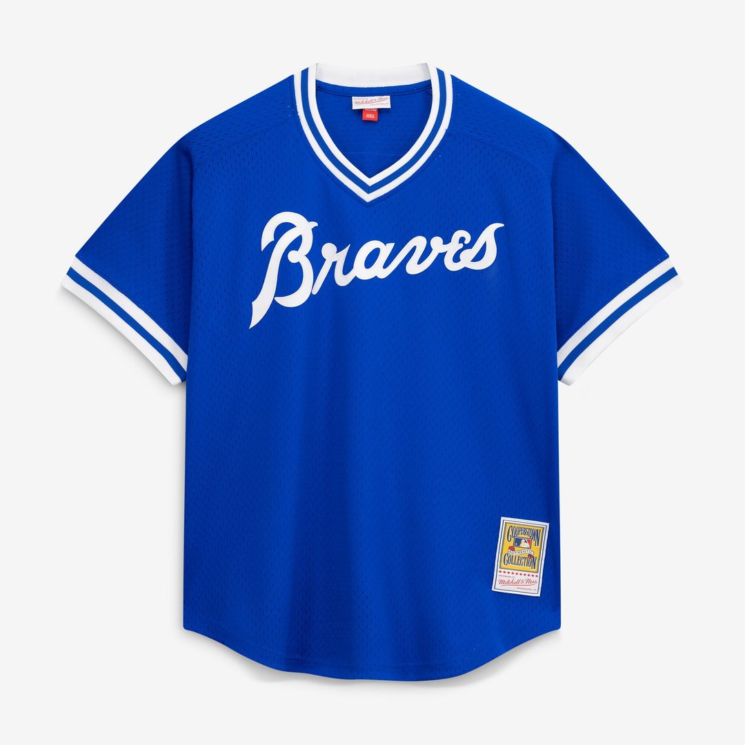 Dale Murphy Atlanta Braves Mitchell & Ness Authentic Batting Practice Jersey - Royal