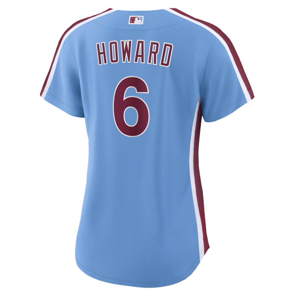 Ryan Howard Philadelphia Phillies Nike Women's Replica Jersey - Light Blue