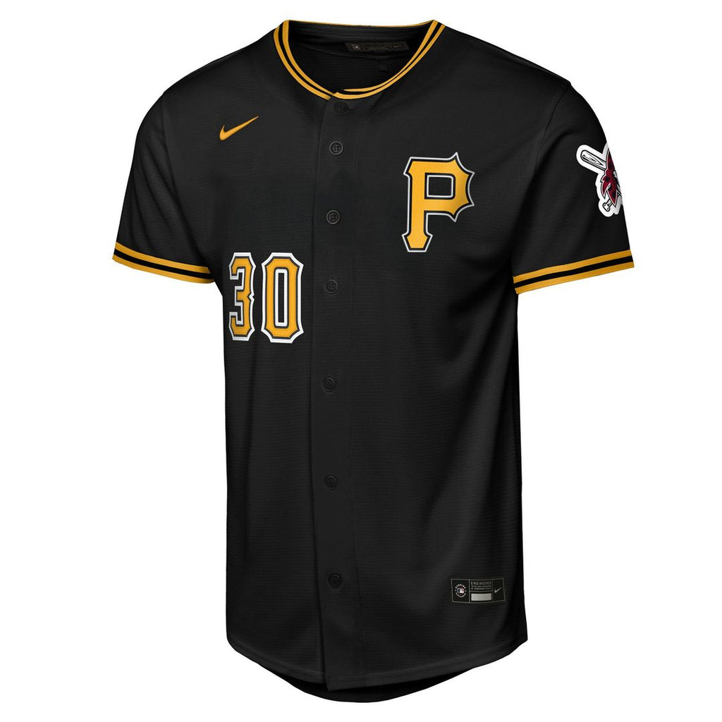 Paul Skenes Pittsburgh Pirates Nike Youth Alternate Stadium Jersey - Black