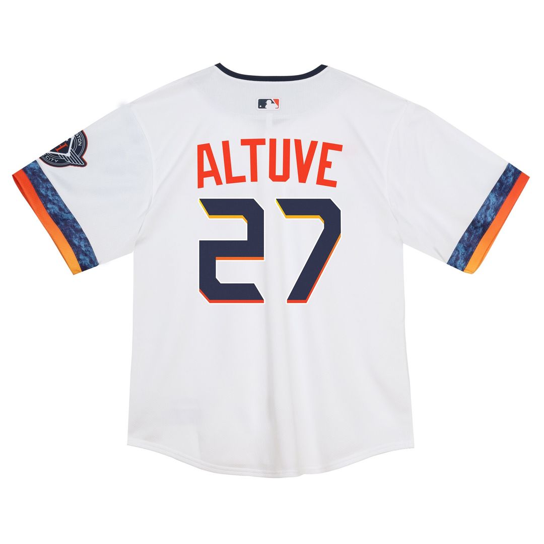 Jose Altuve Houston Astros Nike Toddler City Connect 2025 Limited Jersey - White
