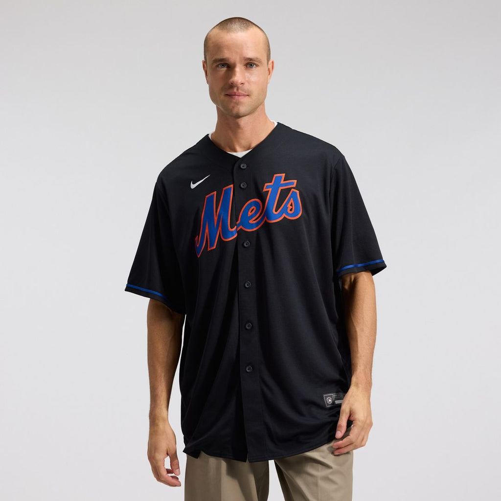 Starling Marte New York Mets Nike Alternate Replica Jersey - Black