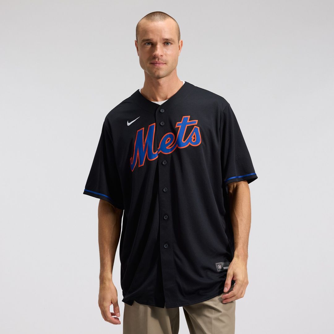 Starling Marte New York Mets Nike Alternate Replica Jersey - Black