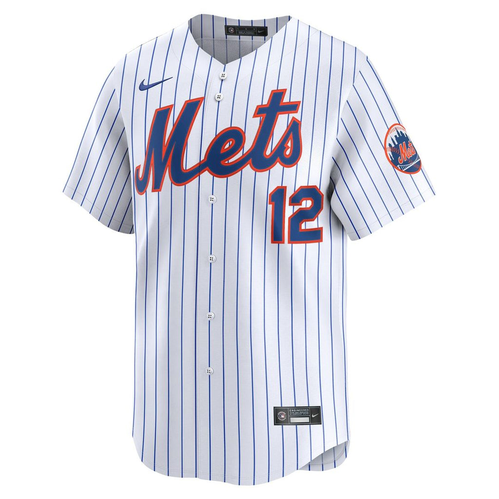 Francisco Lindor New York Mets Nike Alternate Limited Jersey - Black