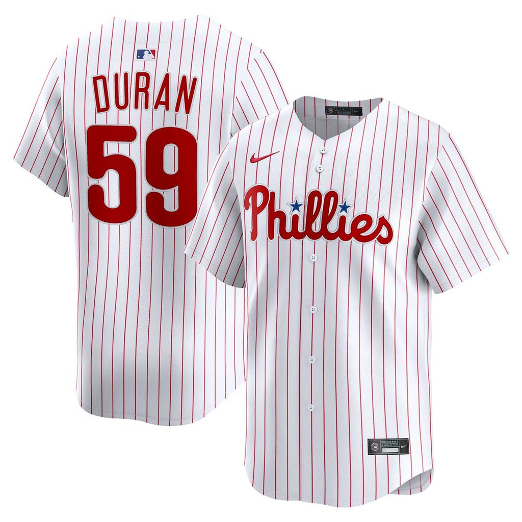 Jhoan Duran Philadelphia Phillies Nike Home Limited Player Jersey - White