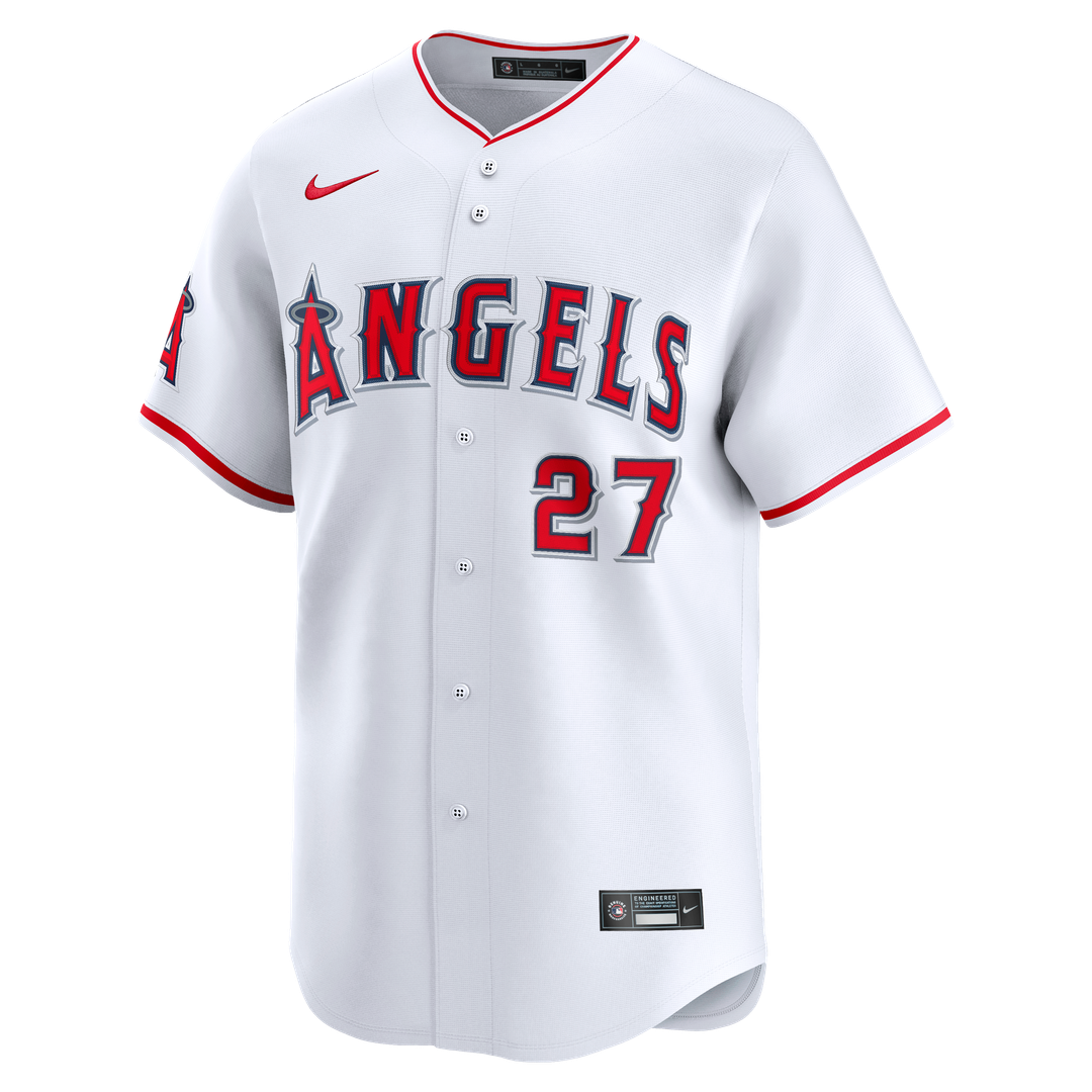 Mike Trout Los Angeles Angels Nike Alternate Limited Player Jersey - Red