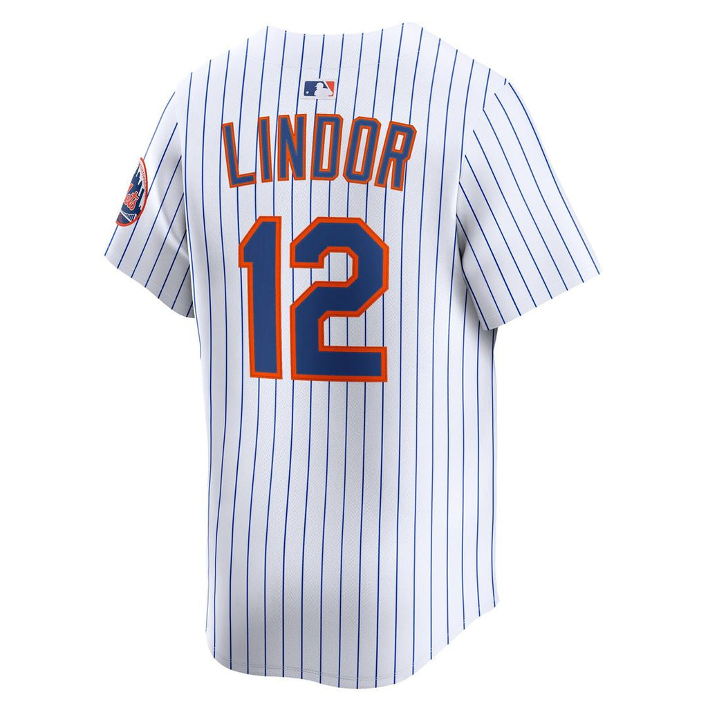 Francisco Lindor New York Mets Nike Road Limited Player Jersey - Gray