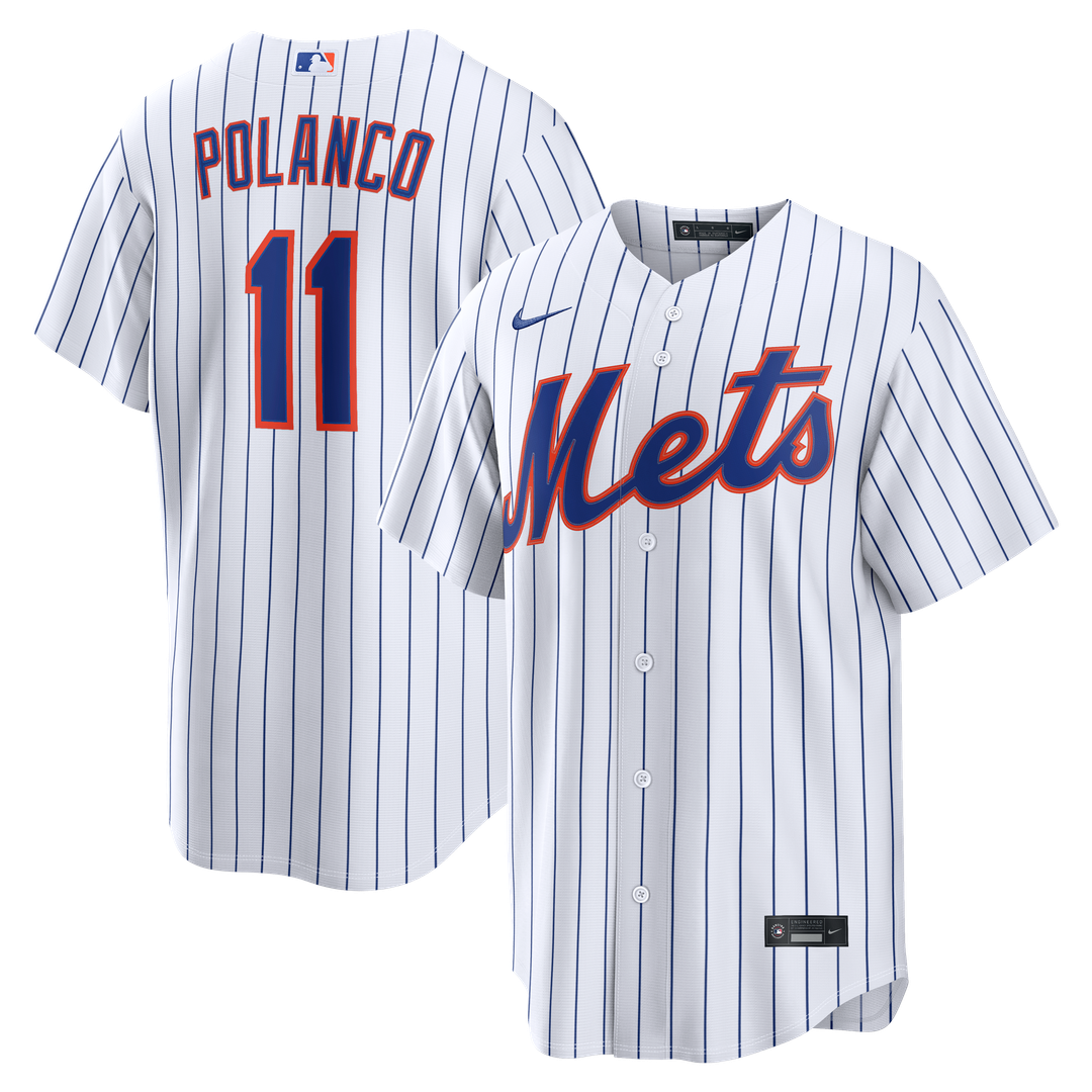 Jorge Polanco New York Mets Nike Home Replica Jersey - White