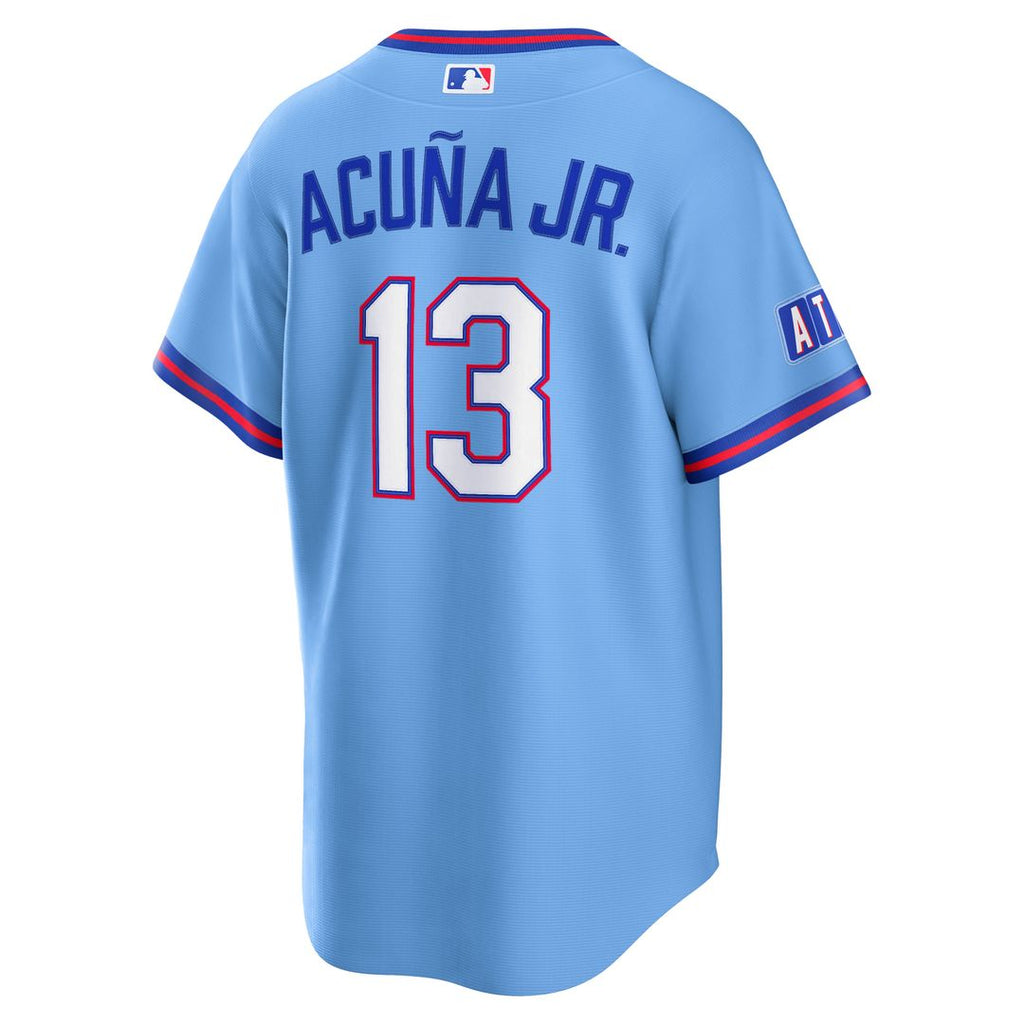 Ronald Acuña Jr. Atlanta Braves Nike 2026 City Connect Stadium Jersey - Powder Blue