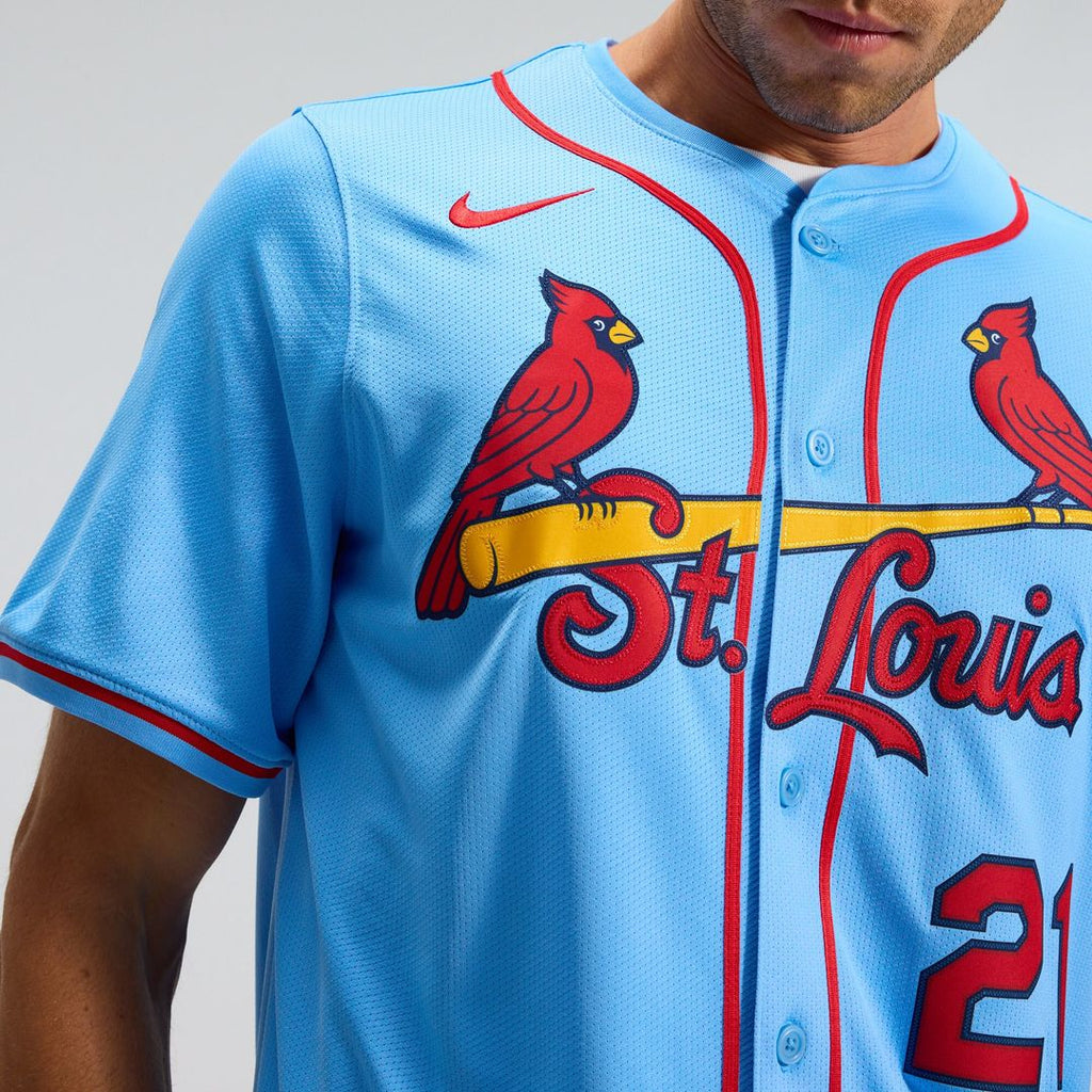 Lars Nootbaar St. Louis Cardinals Nike Alternate Limited Jersey - Light Blue