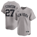 Giancarlo Stanton New York Yankees Nike Road Limited Jersey - Gray