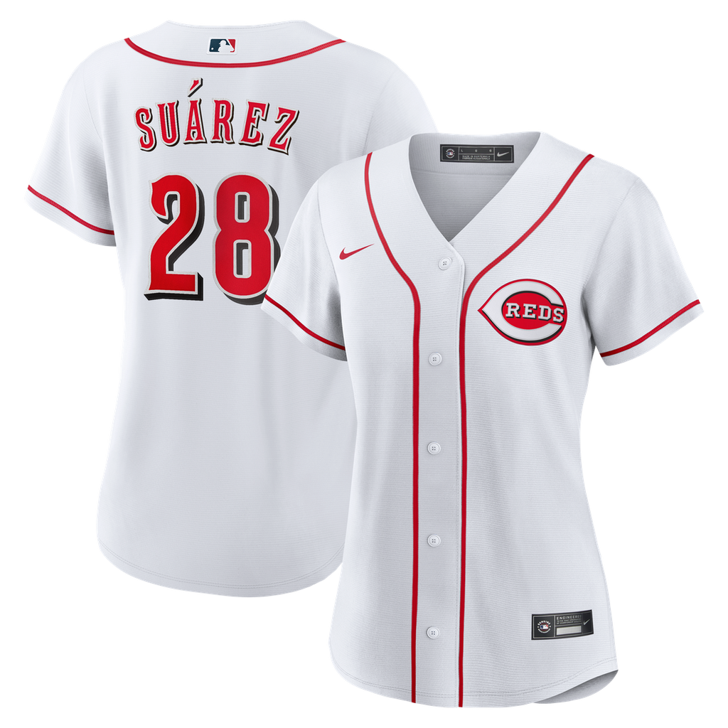 Eugenio Suárez Cincinnati Reds Nike Women's Home Replica Jersey - White