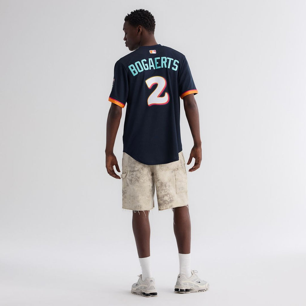 Xander Bogaerts San Diego Padres Nike 2026 City Connect Stadium Jersey - Obsidian