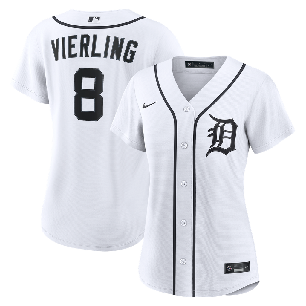 Matt Vierling Detroit Tigers Nike Women's Home Replica Jersey - White
