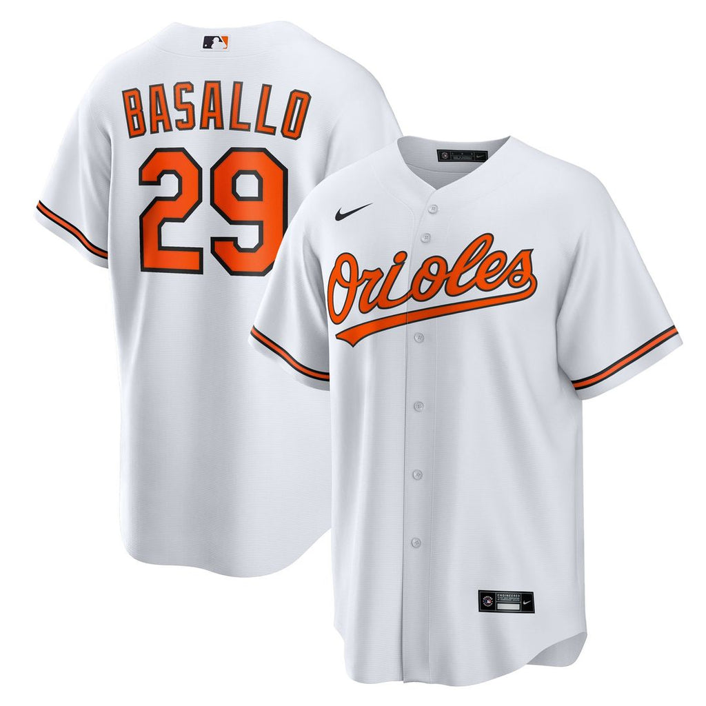 Samuel Basallo Baltimore Orioles Nike Replica Player Jersey - White