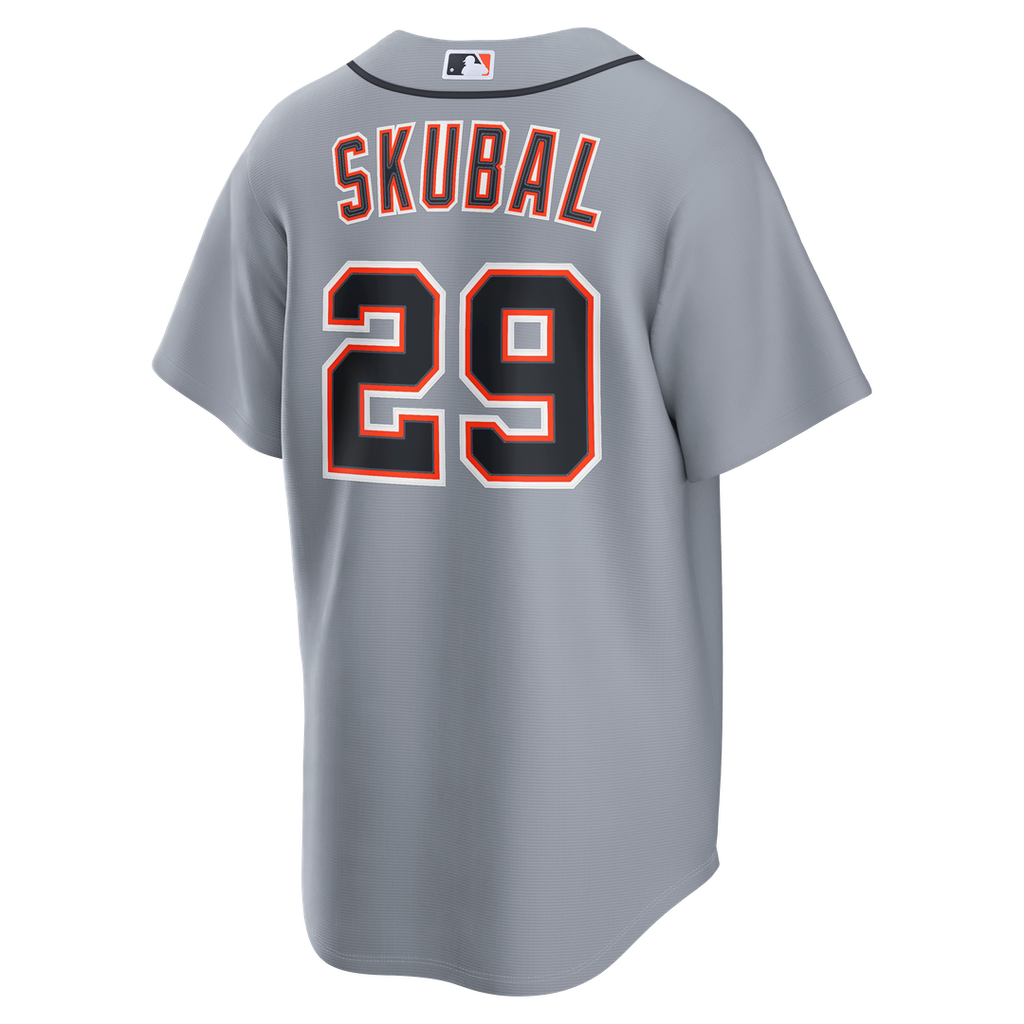 Tarik Skubal Detroit Tigers Nike Road Replica Jersey - Gray
