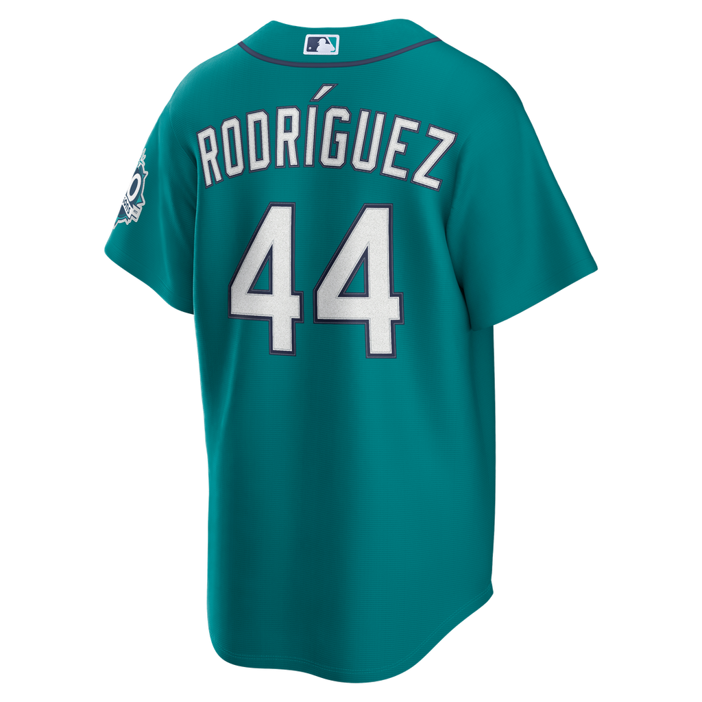 Julio Rodríguez Seattle Mariners Nike  Home Stadium 50th Season Patch Jersey - White