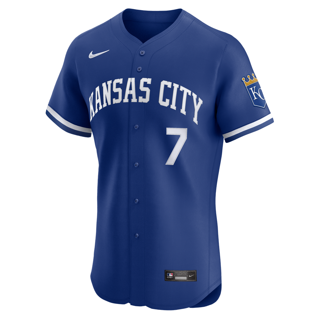 Bobby Witt Jr. Kansas City Royals Nike Home ElitePlayer  Jersey - White