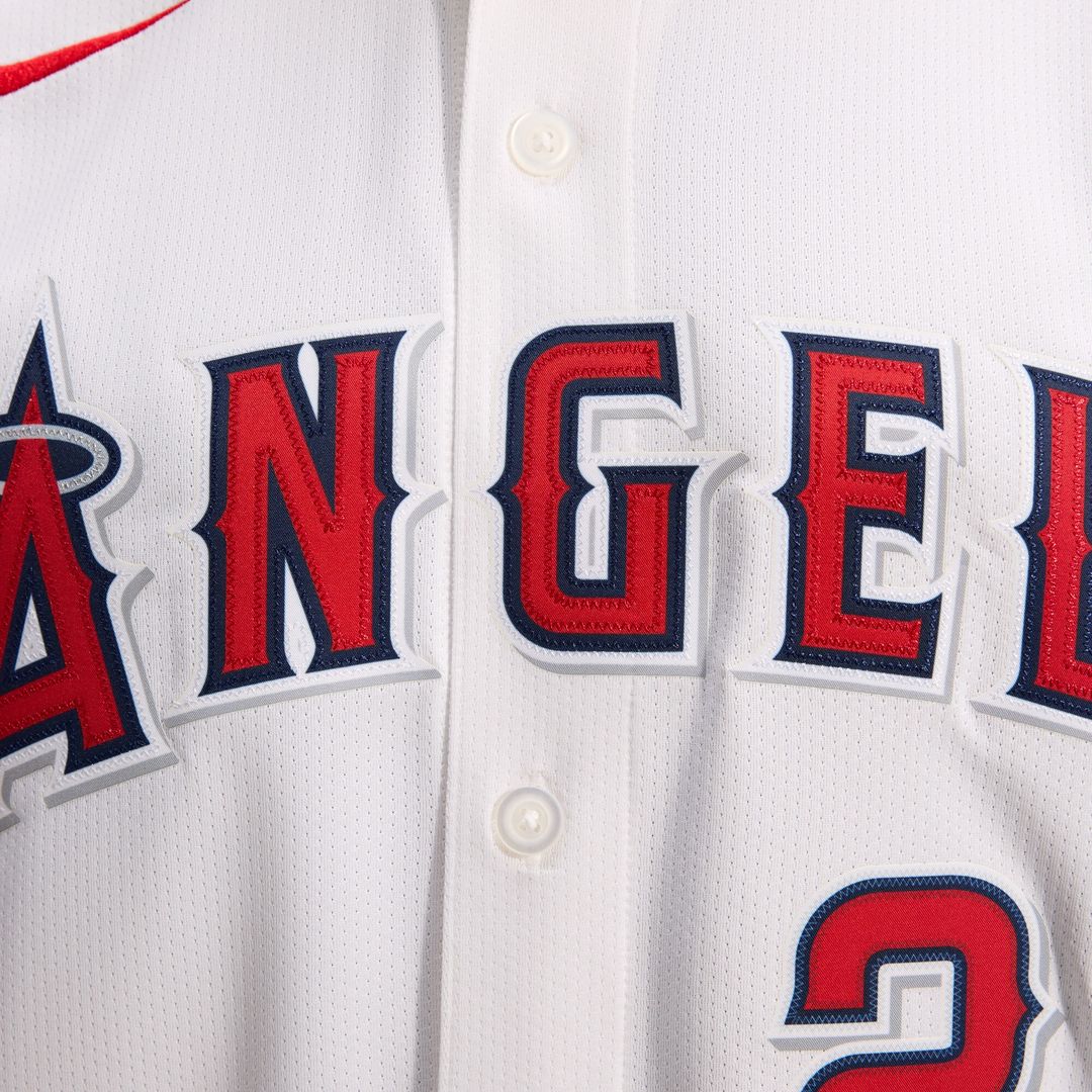 Mike Trout Los Angeles Angels Nike Alternate Limited Player Jersey - Red