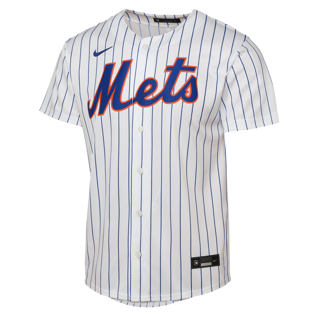 Bo Bichette New York Mets Nike Youth Home Baseline Jersey - White