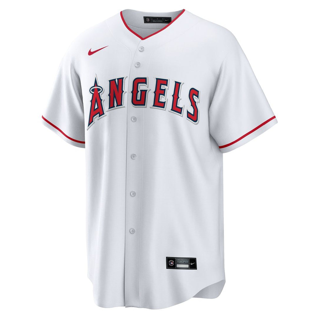Christian Moore Los Angeles Angels Nike Home Replica Jersey - White