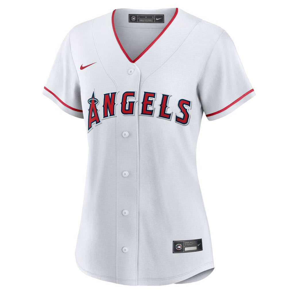 Mike Trout Los Angeles Angels Nike Women's Home Replica Player Jersey - White