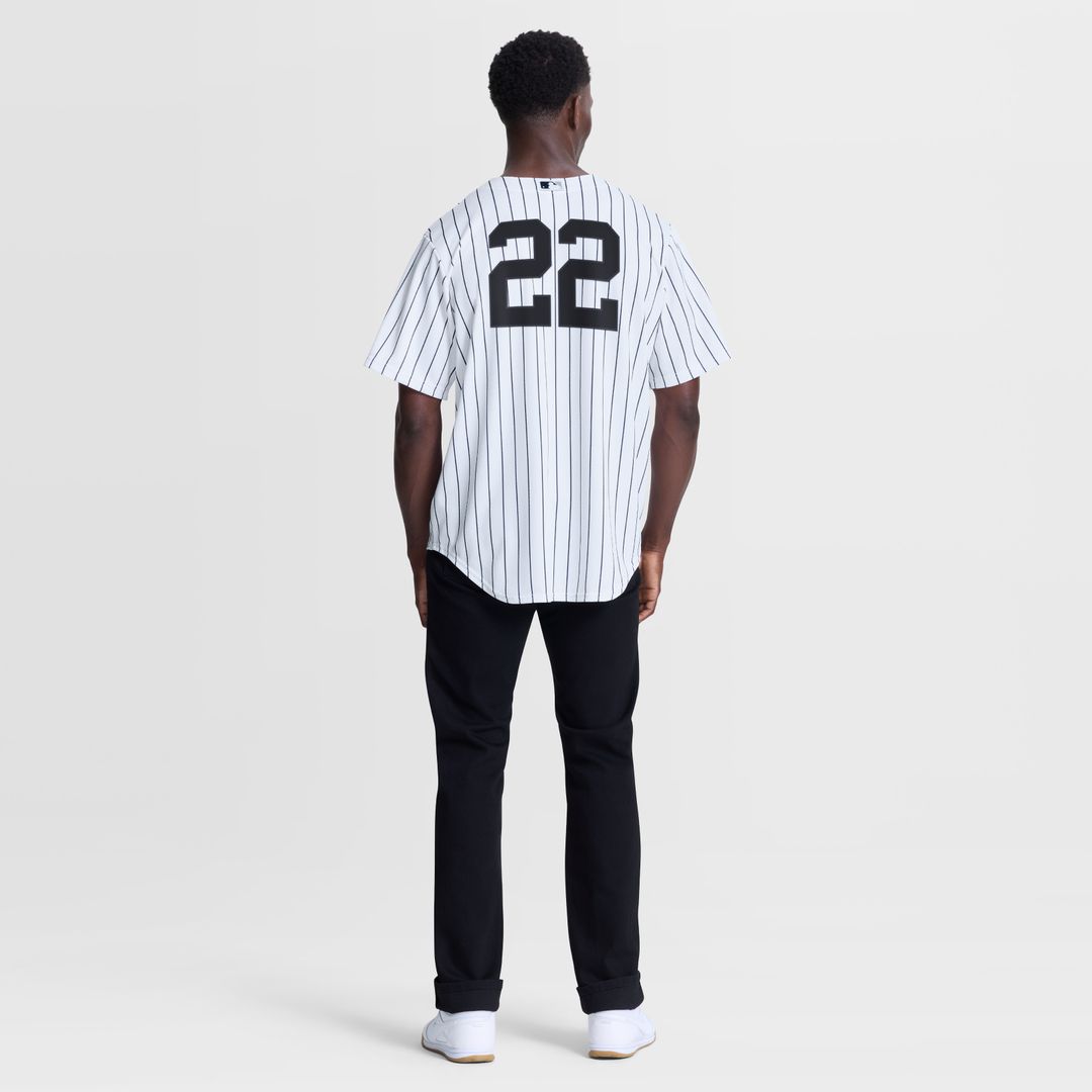 Ben Rice New York Yankees Nike Home Replica Jersey - White