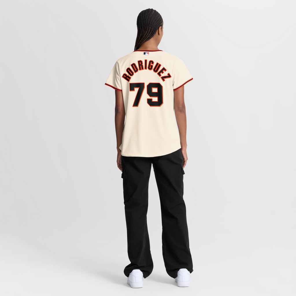 Jesus Rodriguez San Francisco Giants Nike Women's Home Replica Jersey - Cream