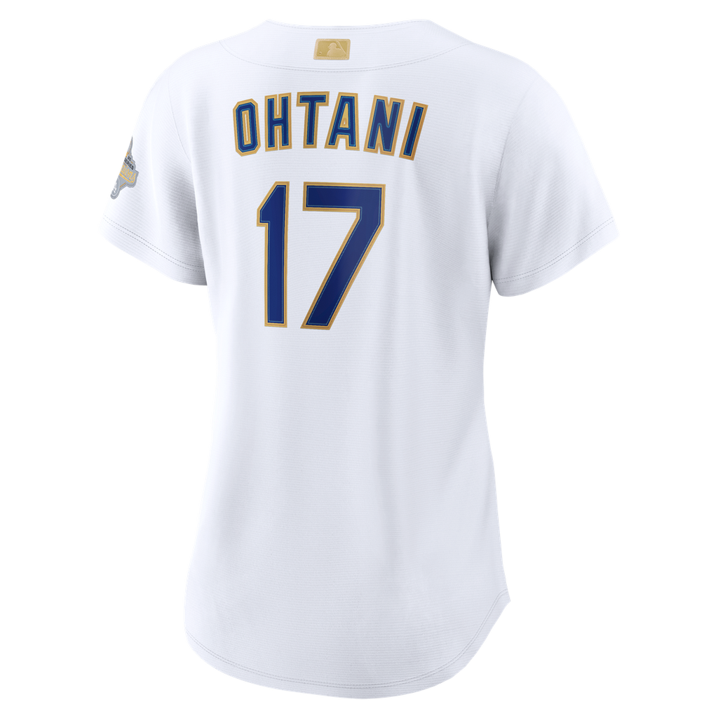 Shohei Ohtani Los Angeles Dodgers Nike Women's 2026 Gold Collection Stadium Jersey - White