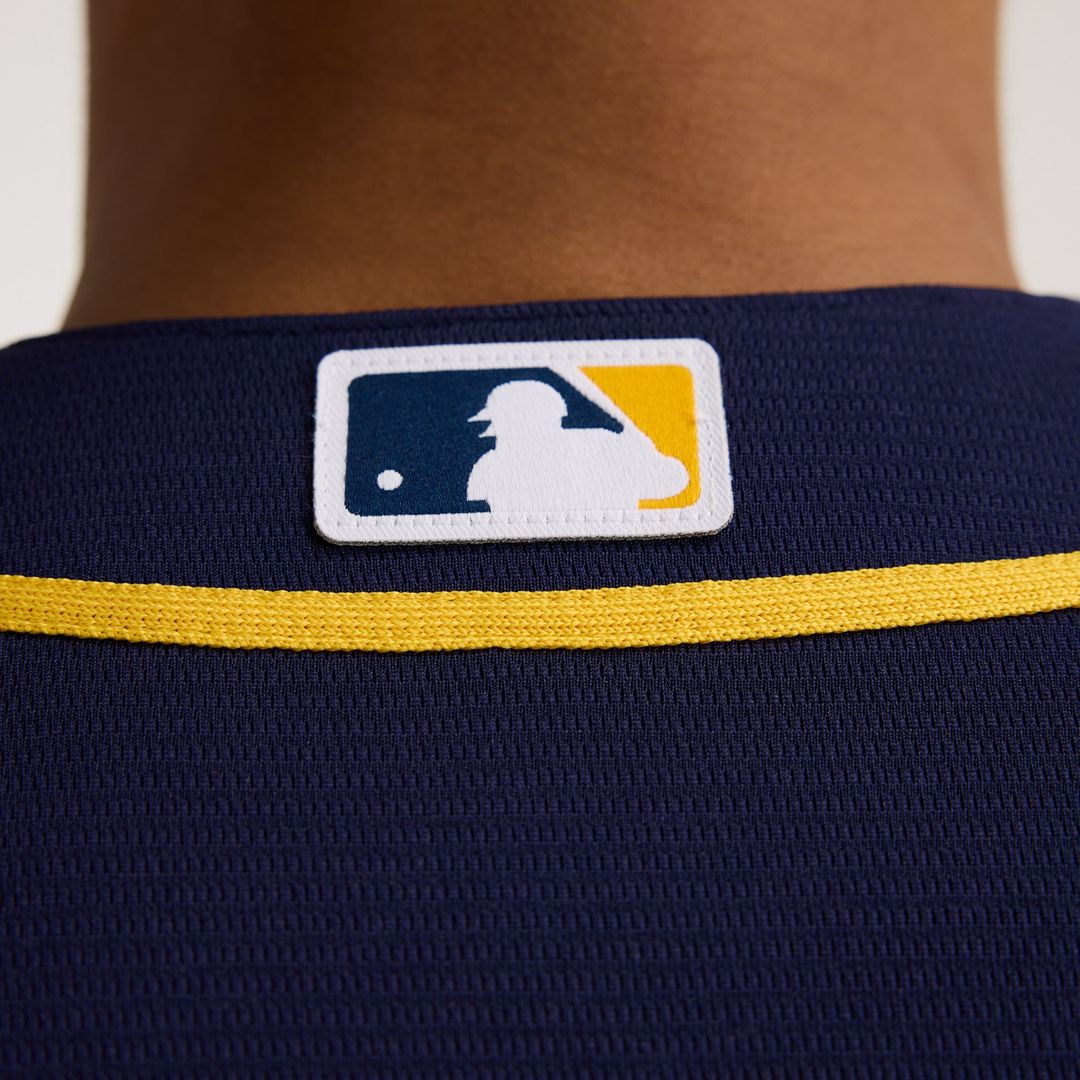 Milwaukee Brewers Nike Alternate Replica Team Jersey - Navy