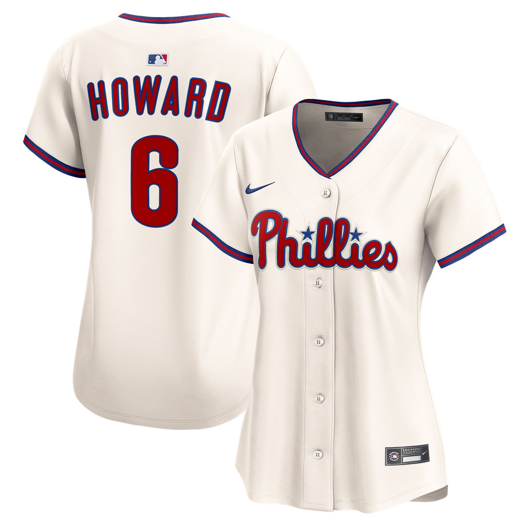 Ryan Howard Philadelphia Phillies Nike Women's Alternate Limited Jersey - Light Blue