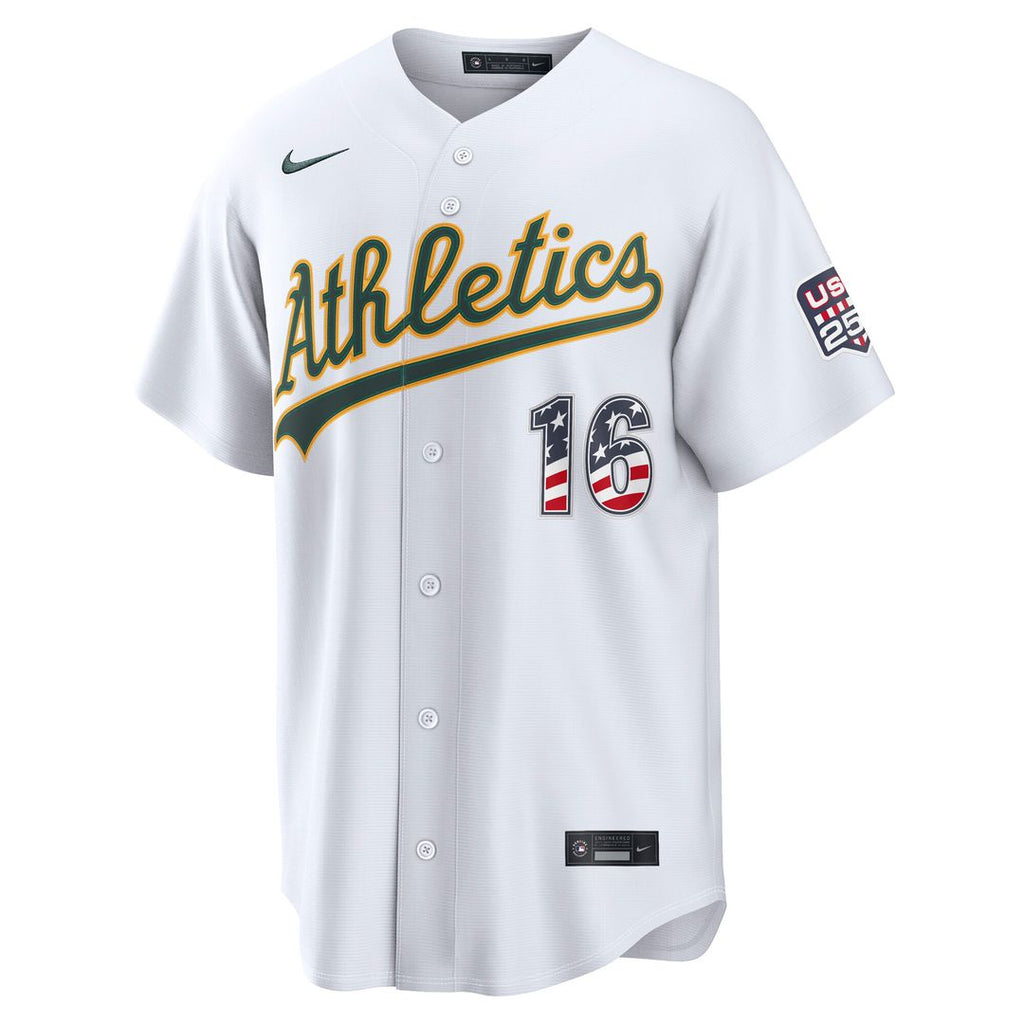 Nick Kurtz Athletics Nike USA 250 Fourth of July Home Stadium Jersey - White