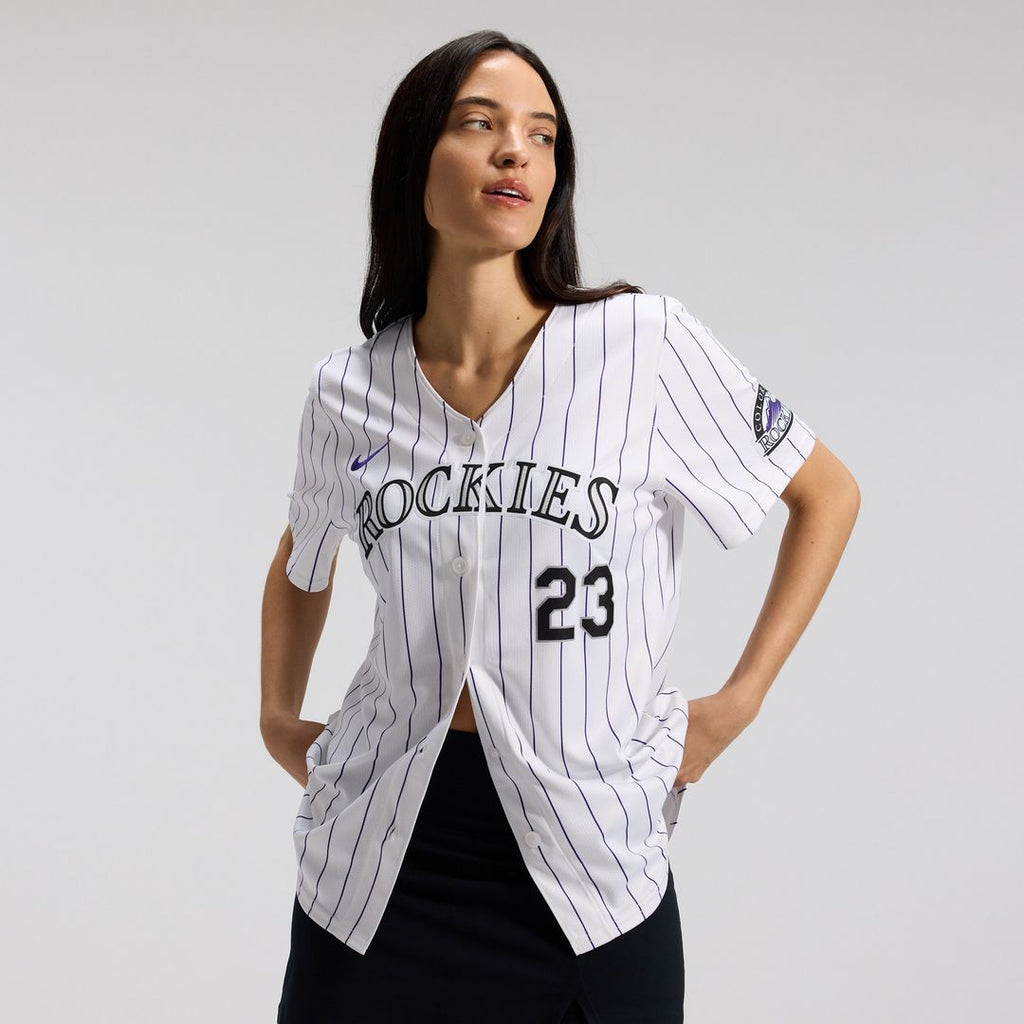 Kris Bryant Colorado Rockies Nike Women's Home Limited Player Jersey - White