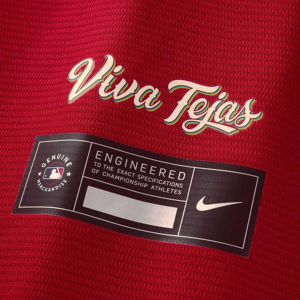 Joc Pederson Texas Rangers Nike 2026 City Connect Stadium Jersey - Red
