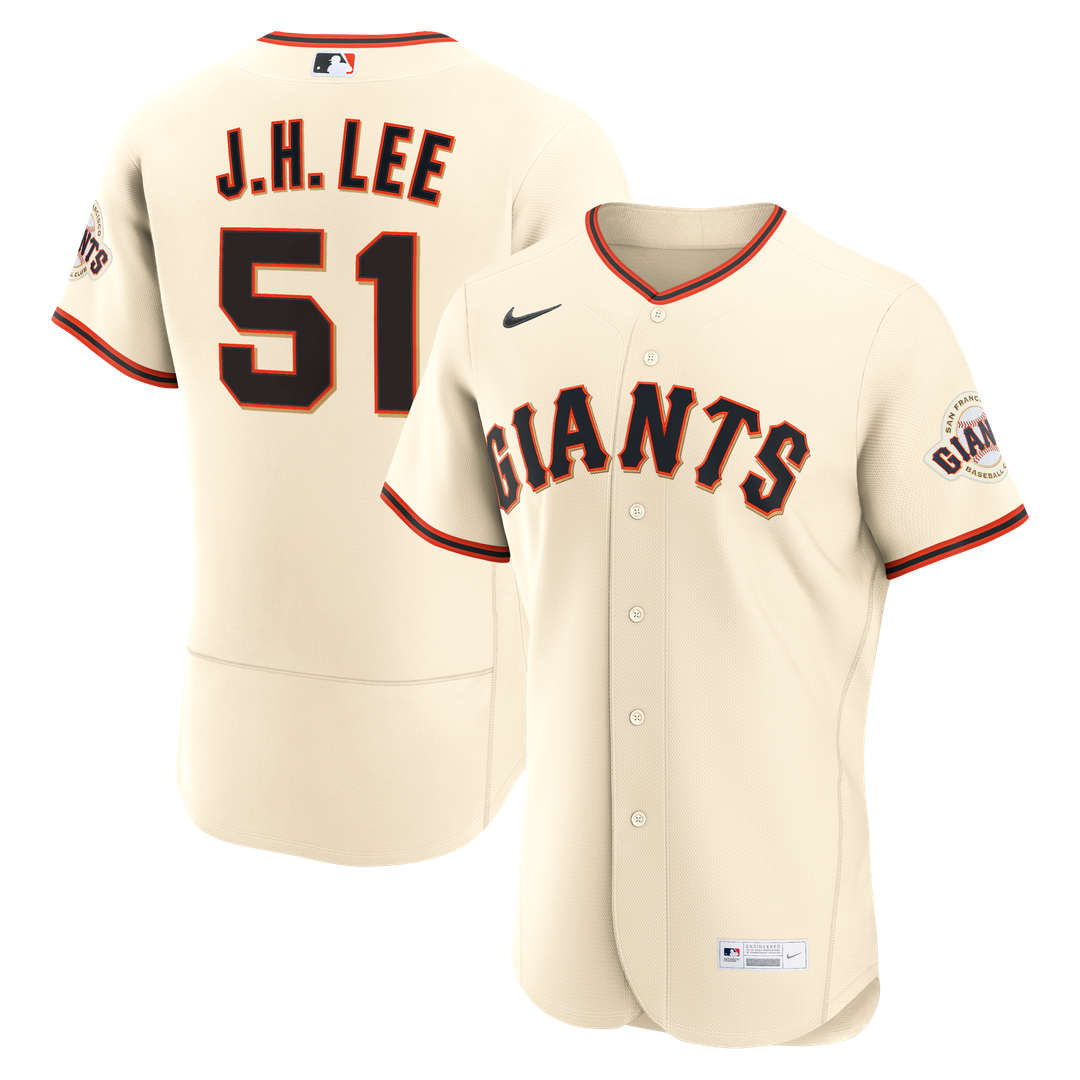 Jung Hoo Lee San Francisco Giants Nike Home Authentic Jersey - Cream