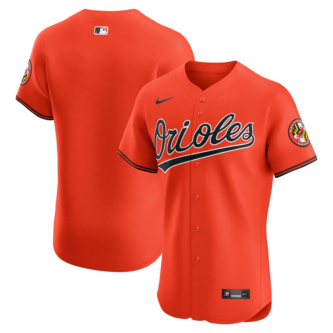 Baltimore Orioles Nike Alternate  Elite Jersey - Black