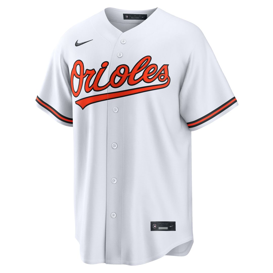 Gunnar Henderson Baltimore Orioles Nike Home Replica Jersey - White