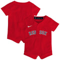 Boston Red Sox Nike Infant Alternate Replica Romper Jersey - Red