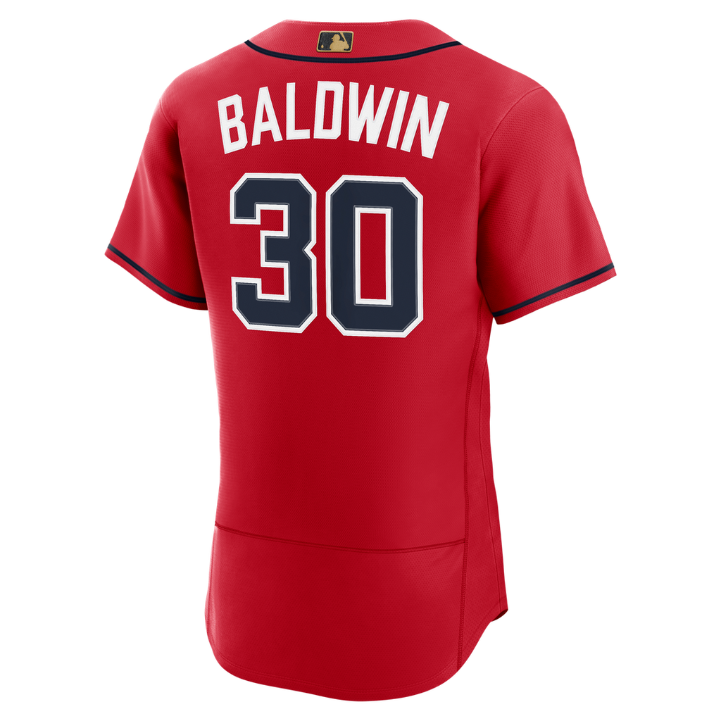 Drake Baldwin Atlanta Braves Nike Alternate MLB Awards Authentic Jersey - Navy