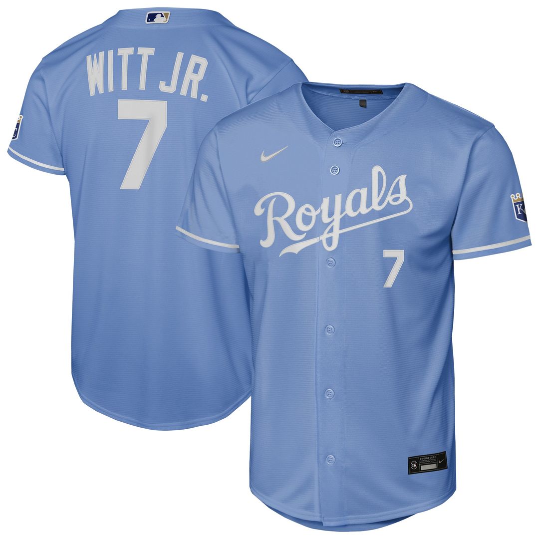 Bobby Witt Jr. Kansas City Royals Nike Youth Home Stadium Jersey - White