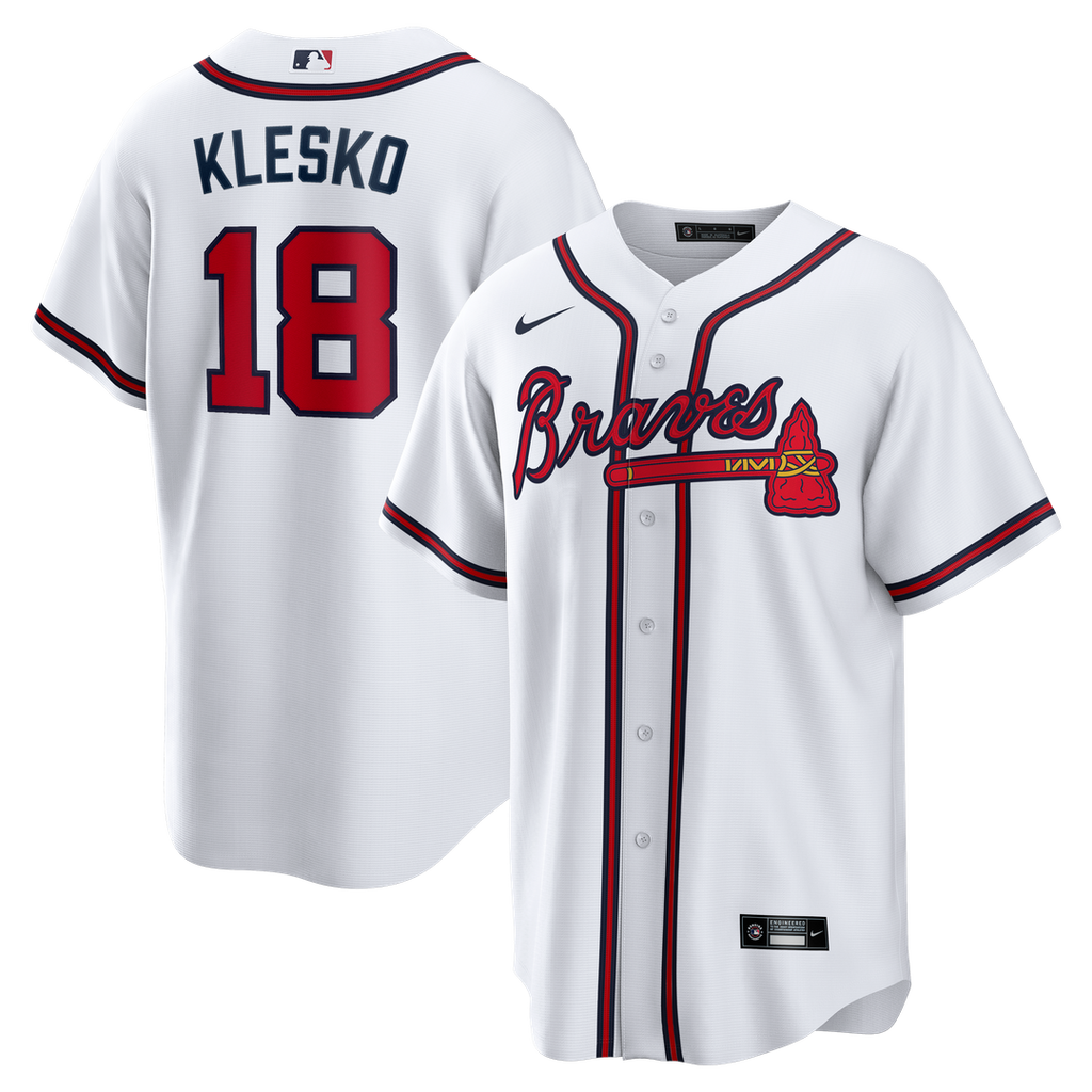 Ryan Klesko Atlanta Braves Nike Home Retired Player Replica Jersey - White
