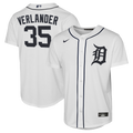Justin Verlander Detroit Tigers Nike Youth Home Replica Jersey - White
