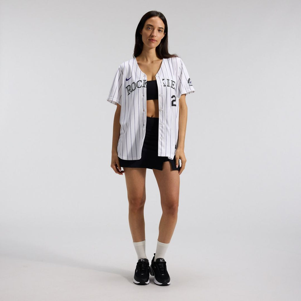 Kris Bryant Colorado Rockies Nike Women's Home Limited Player Jersey - White