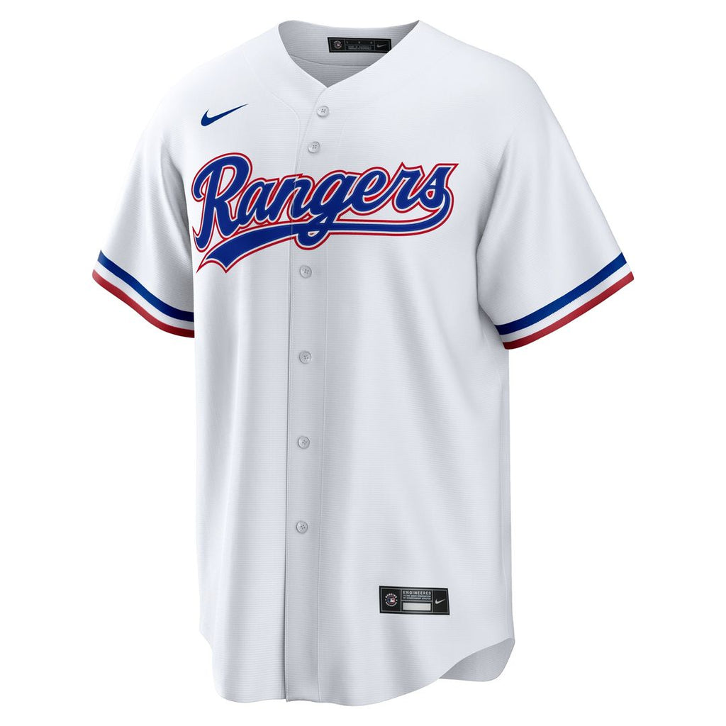 Evan Carter Texas Rangers Nike Home Replica Jersey - White